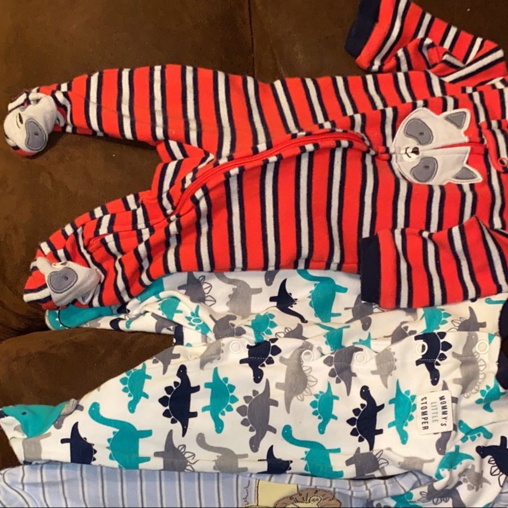 2 footie pjs